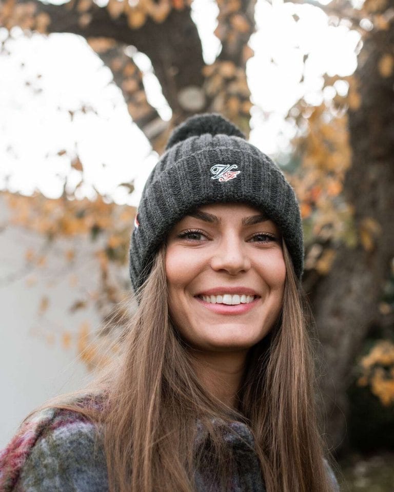 Le bonnet en maille Le Vent à la Française