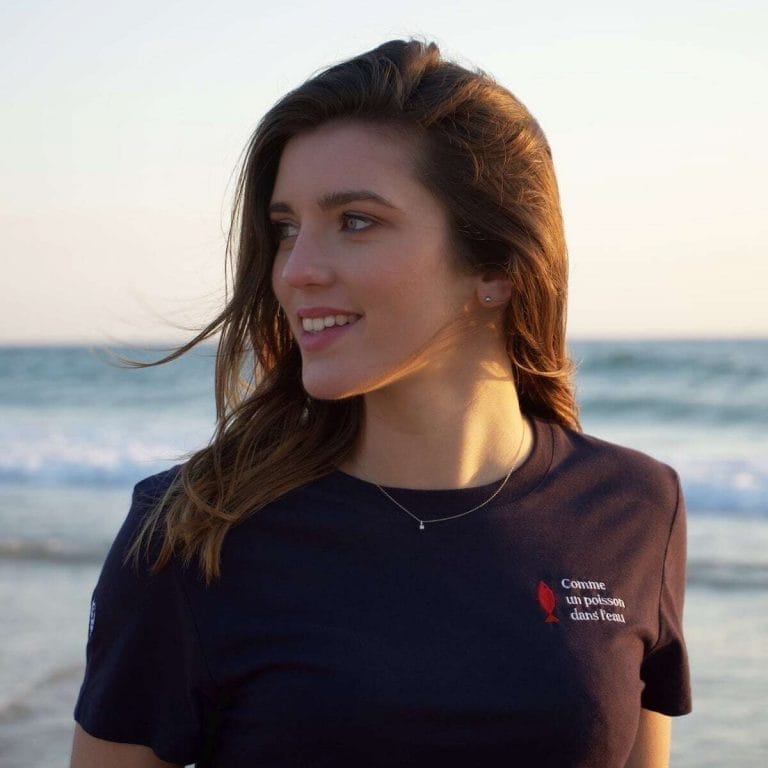 Le t-shirt Comme un poisson dans l'eau Le Vent à la Française