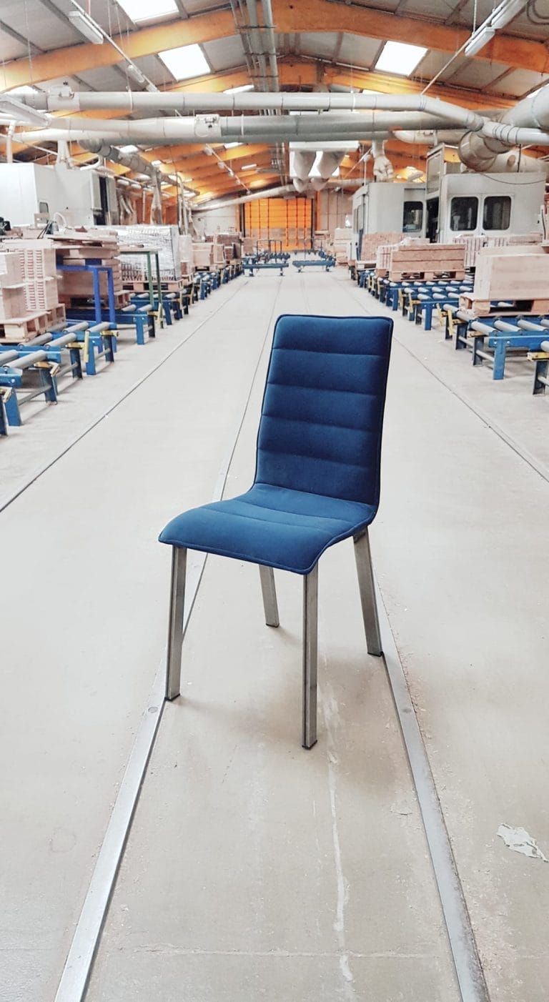 La chaise Lelièvre en sorti d'atelier