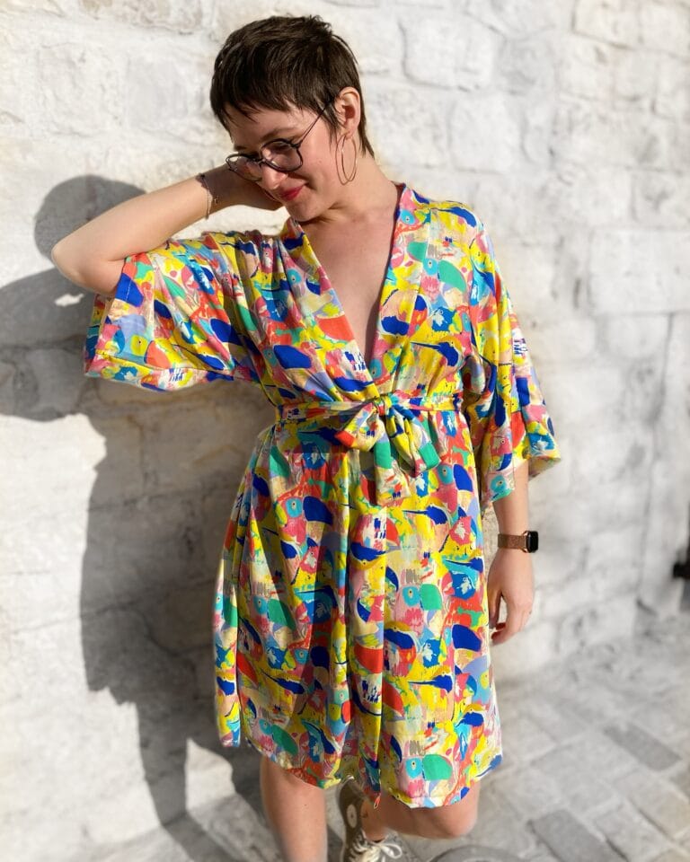 Atelier Luyvon - Robe Kimono Bayonne
