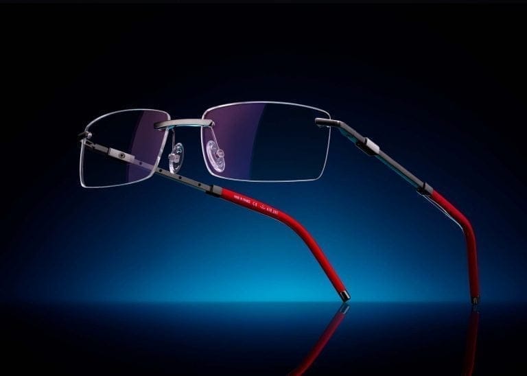 Lunettes AirArt avec une monture métallique