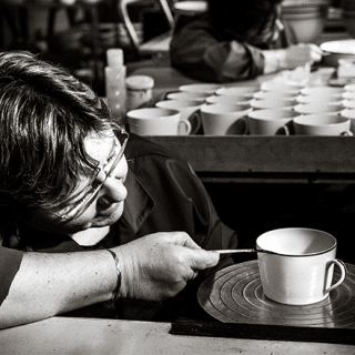 Usine de porcelaine de Limoges Degrenne