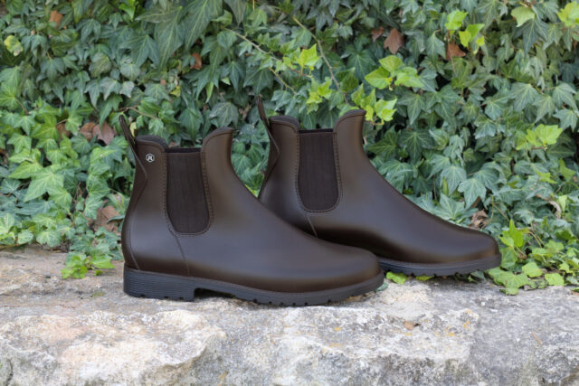 Jules et Jenn - Boots de pluie marron pour homme