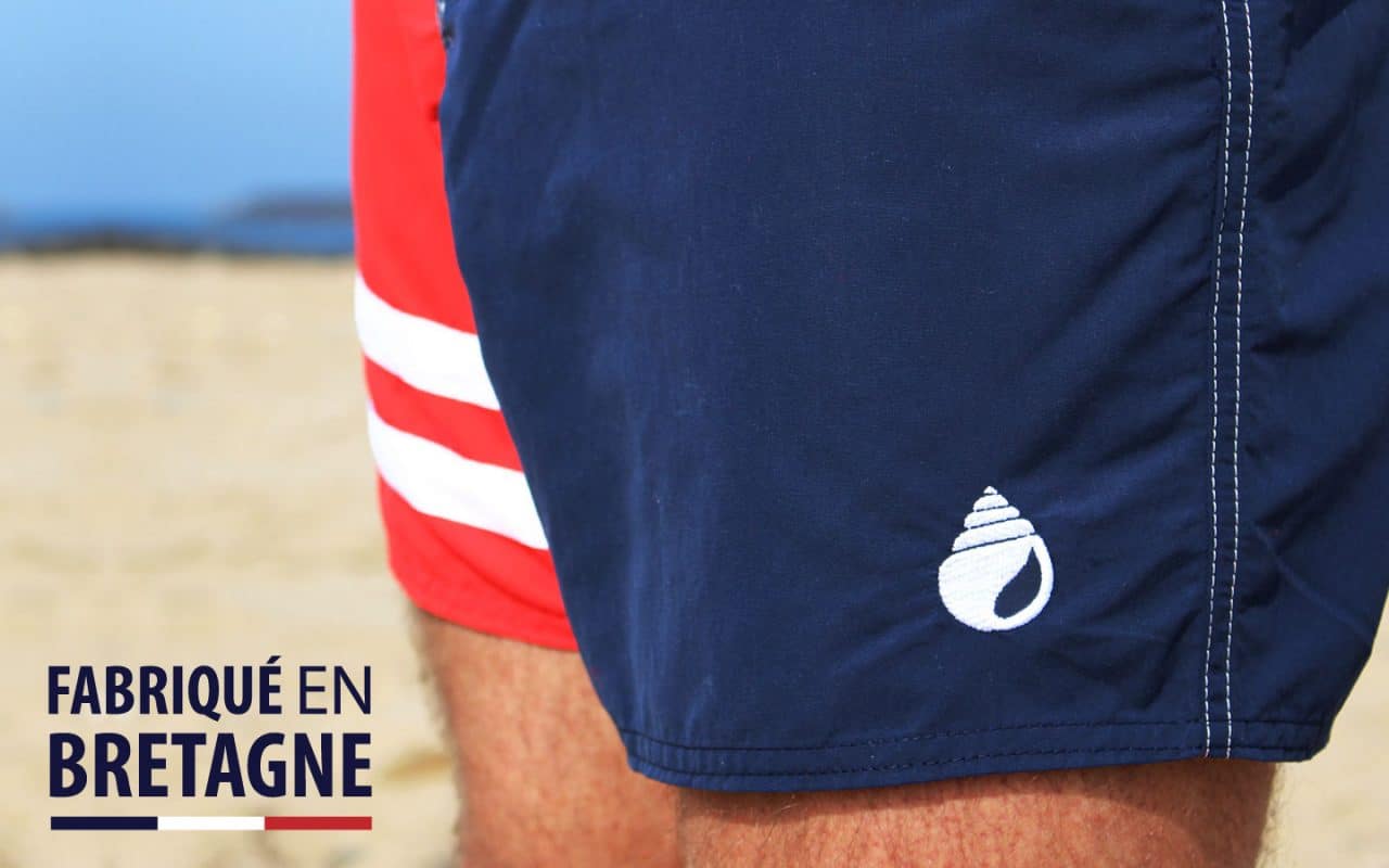 Le short de bain fabriqué en Bretagne par Jo Bigorneau