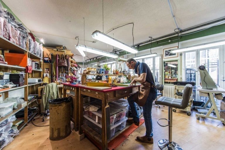 atelier de maroquinerie De Grimm