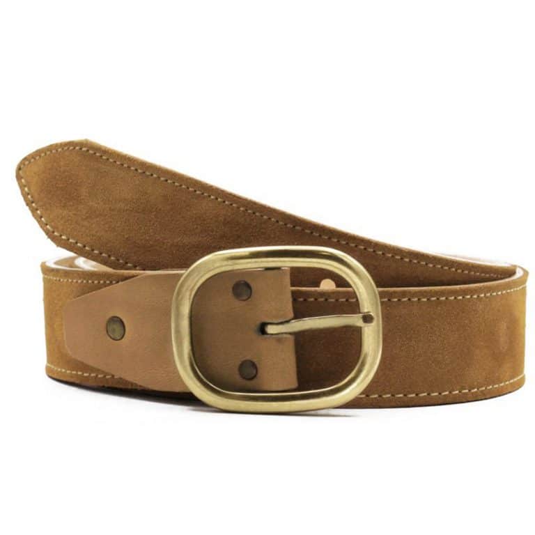 La ceinture vintage en daim Jules et Jenn