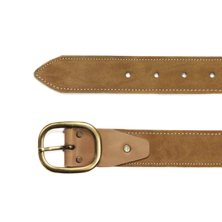 La ceinture vintage en daim Jules et Jenn