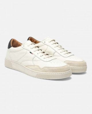 Basket Breaker beige homme par la marque KOST Paris KOST Paris - Basket Breaker beige homme