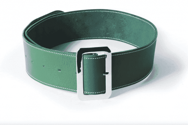 La ceinture Lima en cuir Le cuir est dans le pré