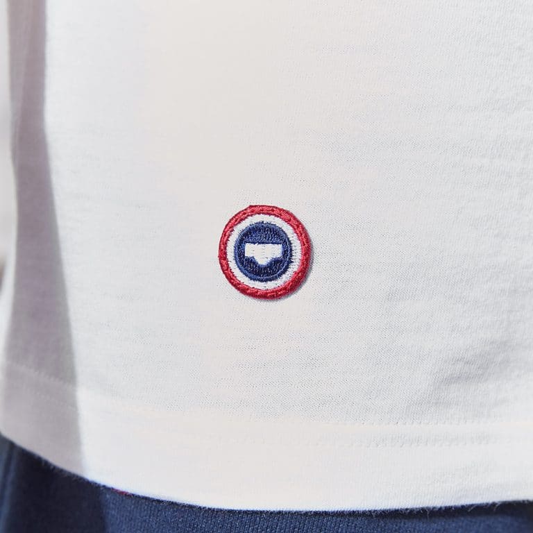 Le t-shirt blanc Le Slip français