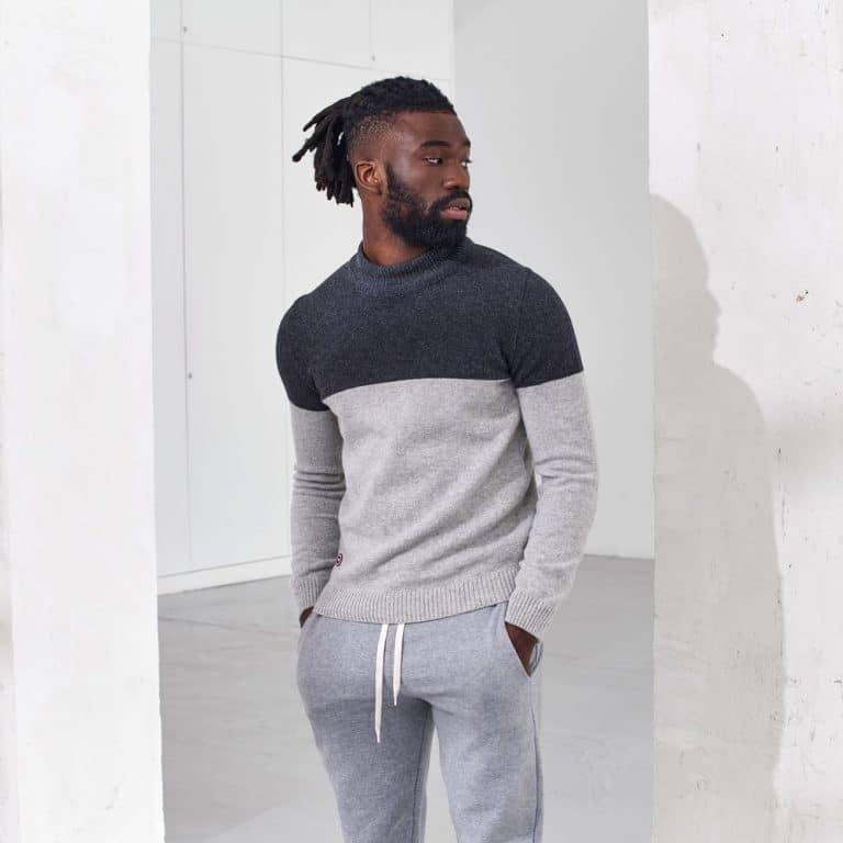 Le pull en laine recyclée Le Slip Français