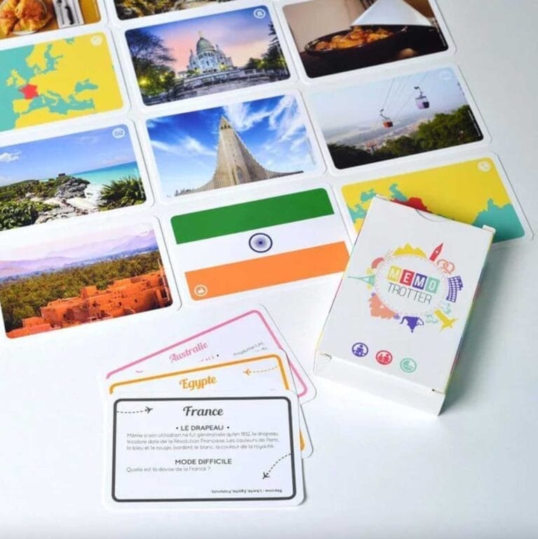 Le jeu de cartes Memo Trotter