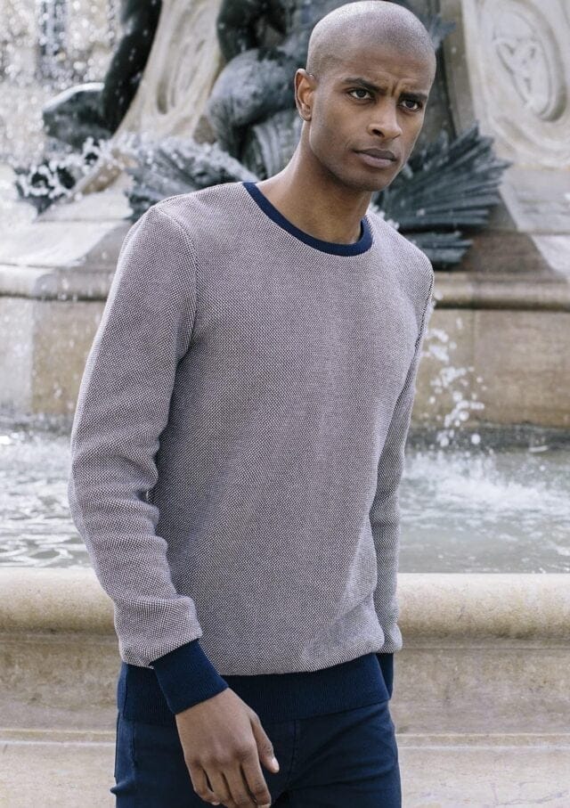 Le pull villégiature marine Montlimart