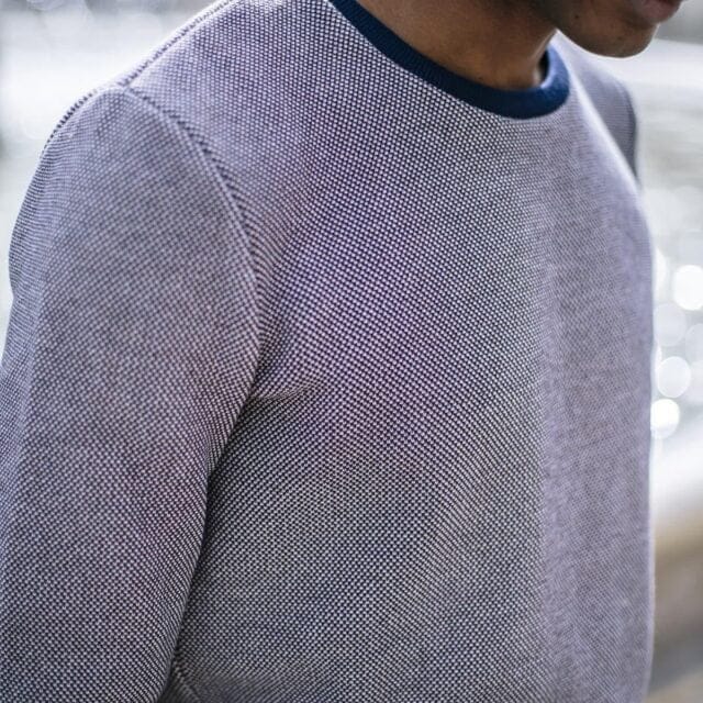 Le pull villégiature marine Montlimart