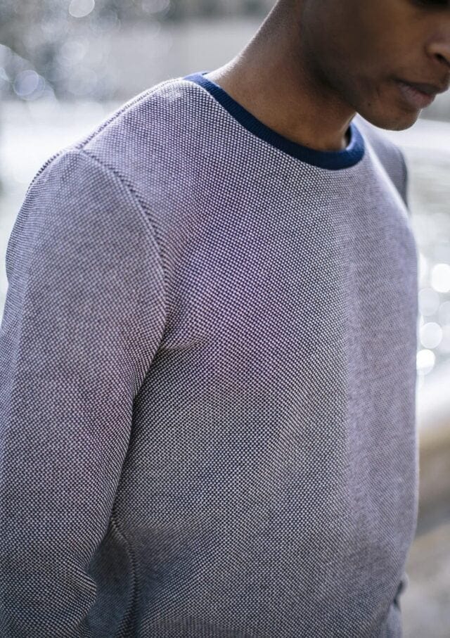 Le pull villégiature marine Montlimart