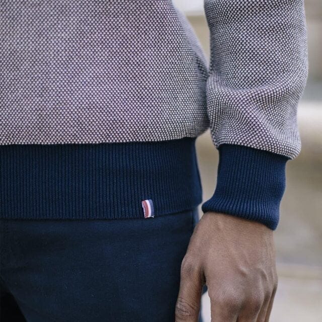 Le pull villégiature marine Montlimart