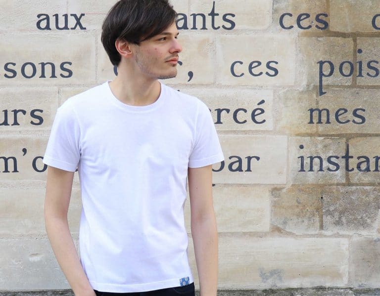 Le t-shirt blanc solidaire SAINT AIX