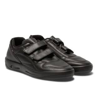 Baskets homme Archer cuir noire par la marque TBS TBS - Baskets homme Archer cuir noire