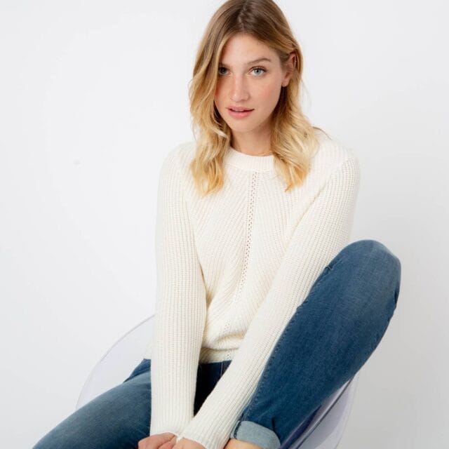 Pull Suzanne laine mérinos TBS