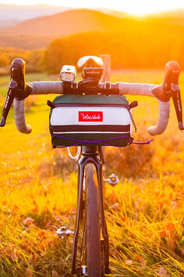 Sacoche de vélo bikepacking Le Baluchon