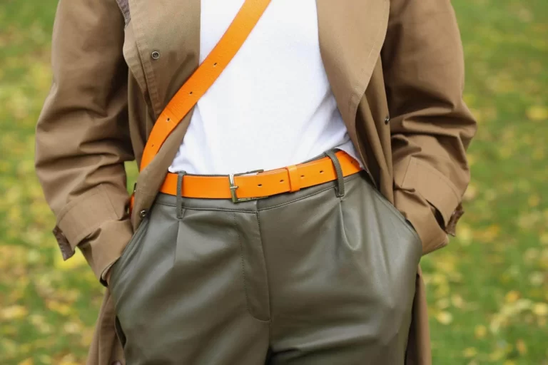 CÉRÈS - La ceinture Jopline unisexe - Orange