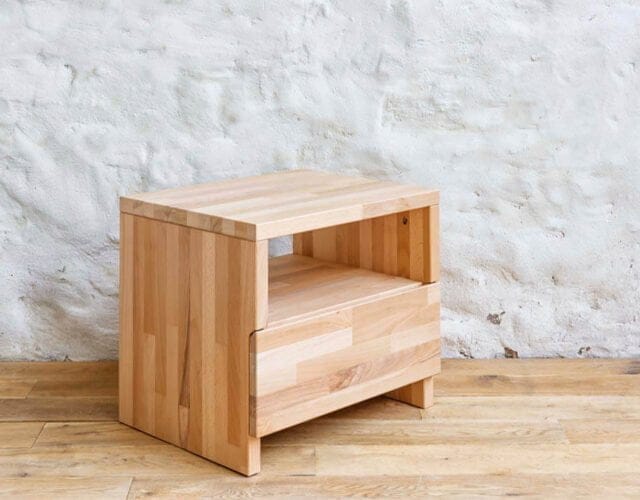 Kipli - Table de chevet bois massif