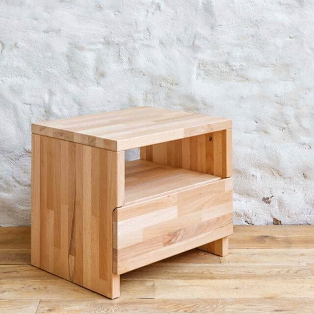 Kipli - Table de chevet bois massif