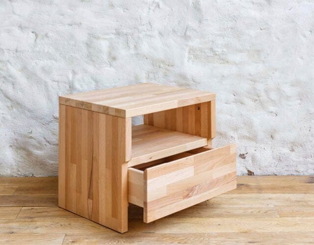 Kipli - Table de chevet bois massif