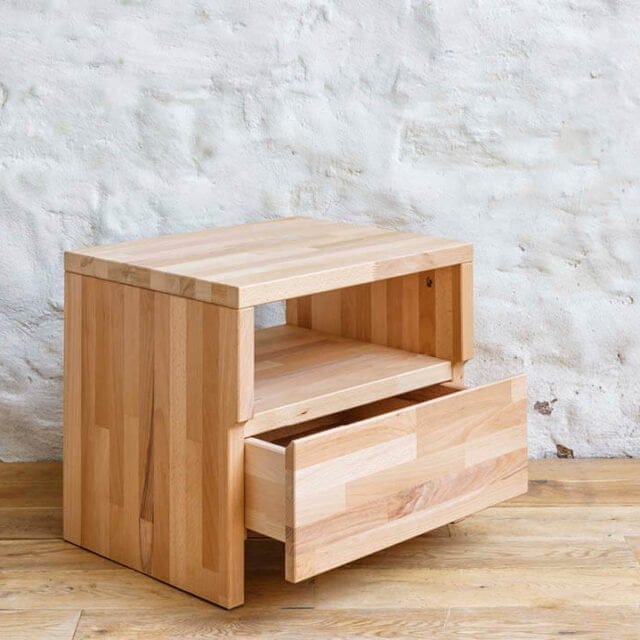 Kipli - Table de chevet bois massif