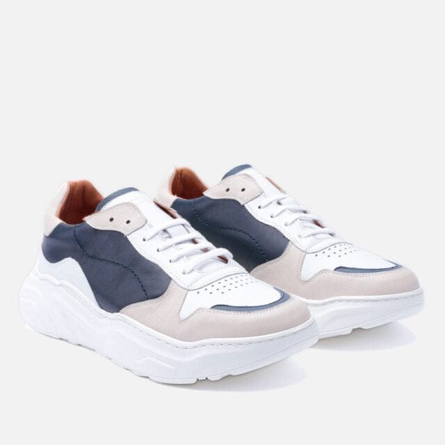 Baskets blanc mixte Icone 8 A