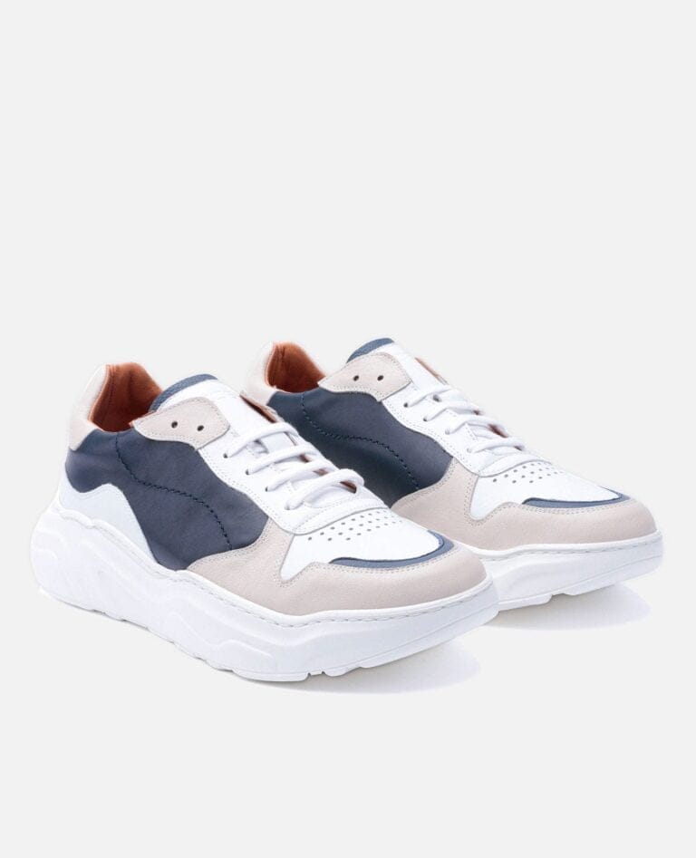 Baskets blanc mixte Icone 8 A