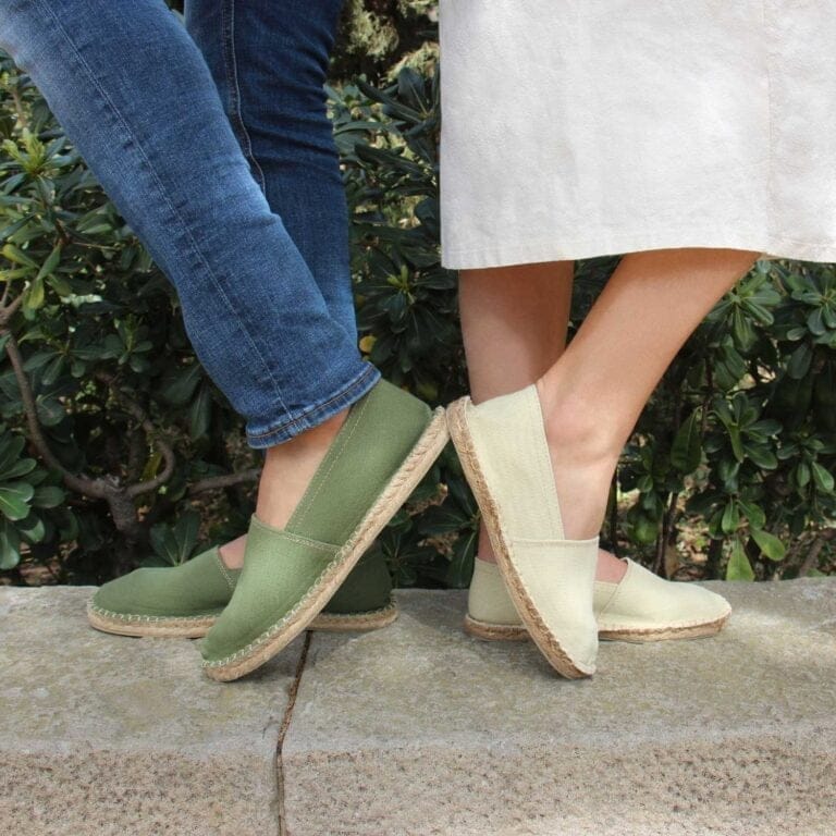 Les espadrilles en coton recyclé Jules et Jenn