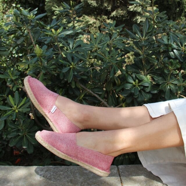 Espadrilles toile coton recyclé par la marque JULES & JENN JULES & JENN - Espadrilles toile coton recyclé