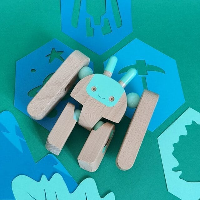 Les robots en bois