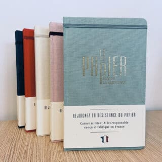 Le carnet conçu et fabriqué en région parisienne
