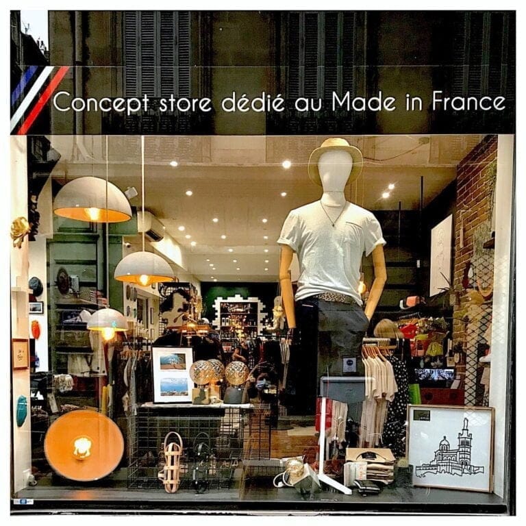 Boutique Chez Laurette Marseille - Vitrine