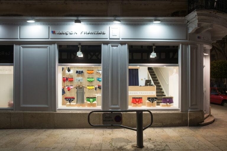 Boutique Garçon Français Troyes - Vitrine