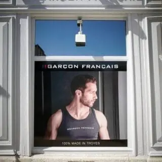 garcon francais boutique vitrine Boutique Garçon Français Troyes - Vitrine