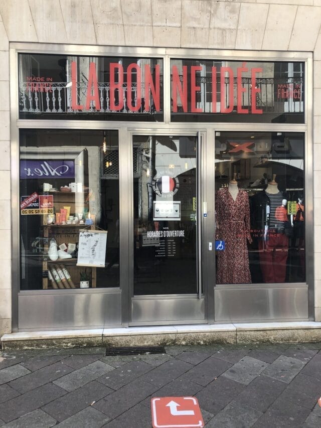 la bonne idee boutique vitrine Boutique La bonne idée - Vitrine
