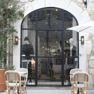 Boutique L'Atelier Français Vence - Vitrine