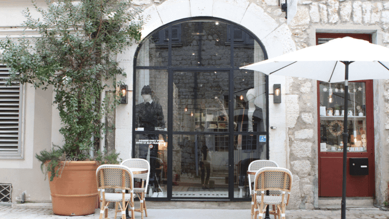 Boutique L'Atelier Français Vence - Vitrine