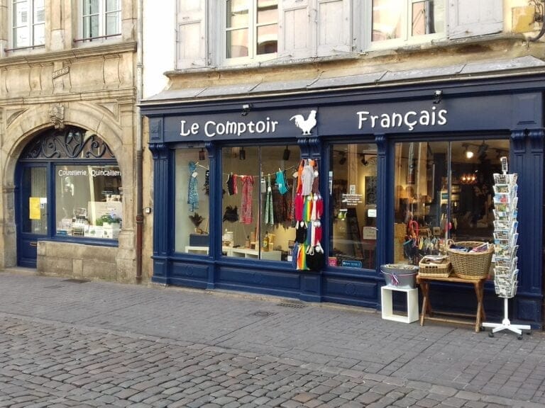 Boutique Le Comptoir Français - Vitrine