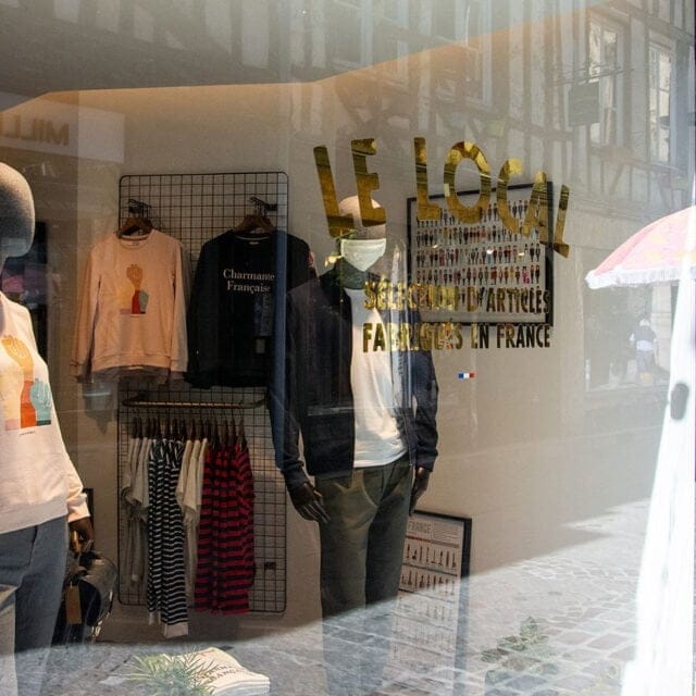 Boutique Le Local Rouen - Vitrine