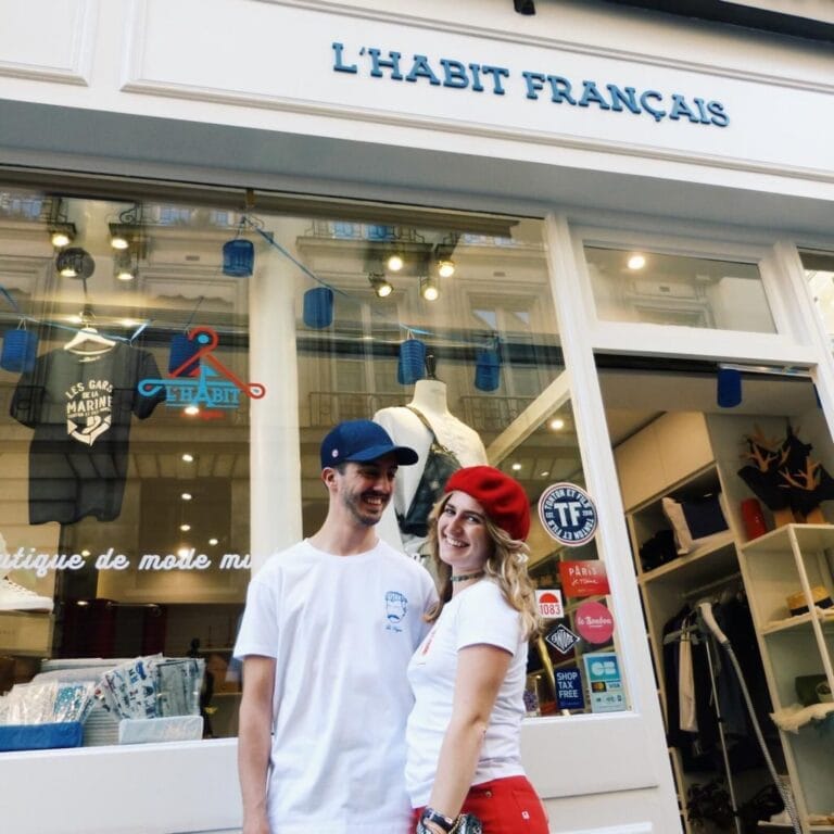 Boutique L'Habit Français - Vitrine