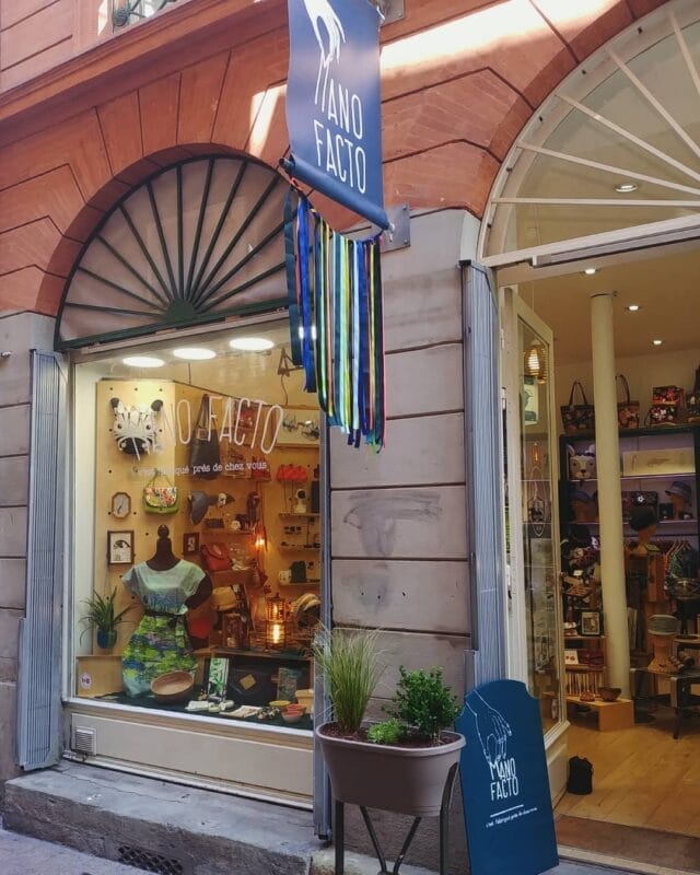 Boutique Mano Facto Toulouse - Vitrine