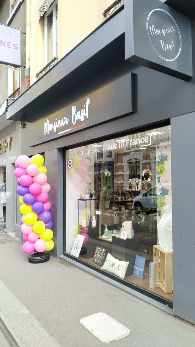 Boutique Monsieur Basil Oullins - Entrée