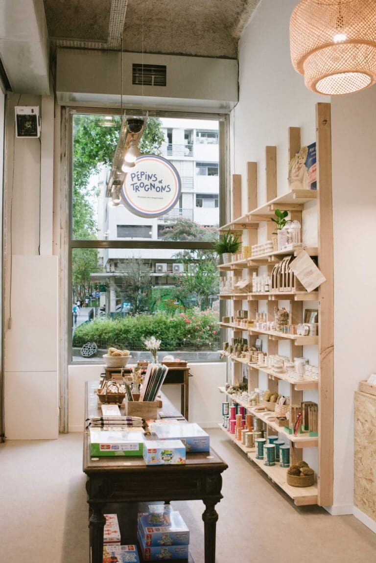 Boutique Pépins & Trognons Paris - Intérieur