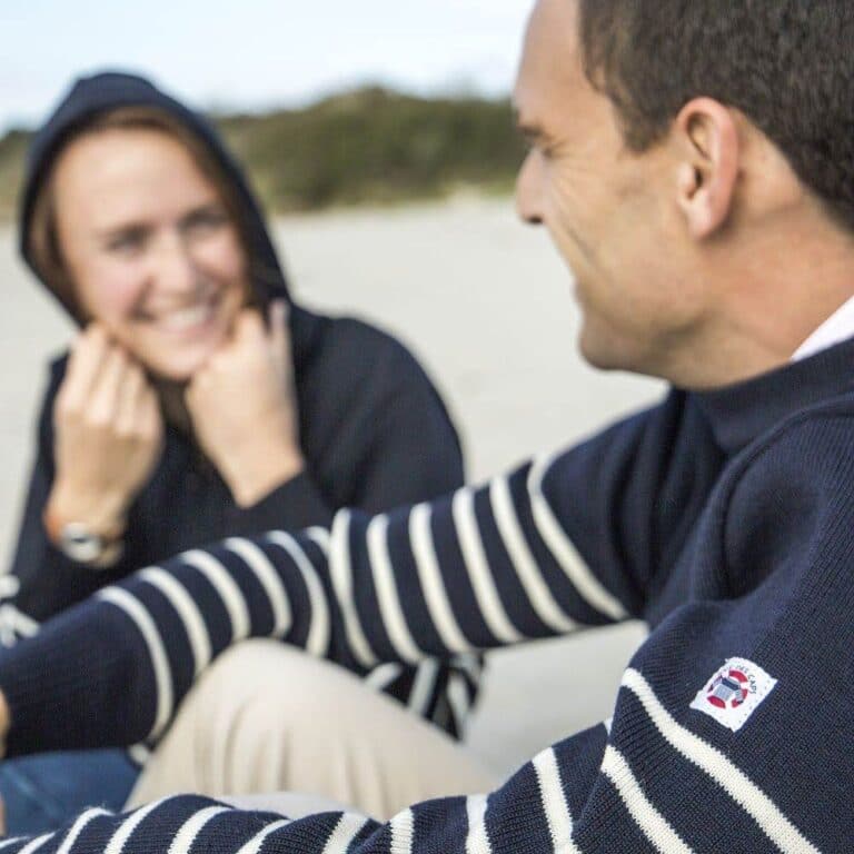 pull traditionnel breton Baie des Caps