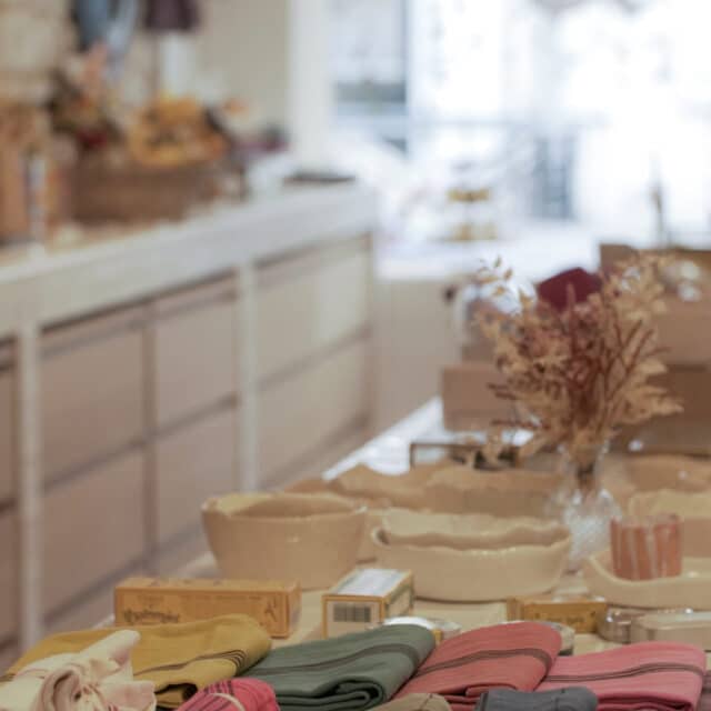 Boutique Le bazar français Paris - Linge