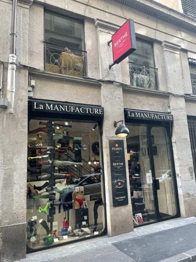 Boutique La manufacture Perrin Lyon - Vitrine